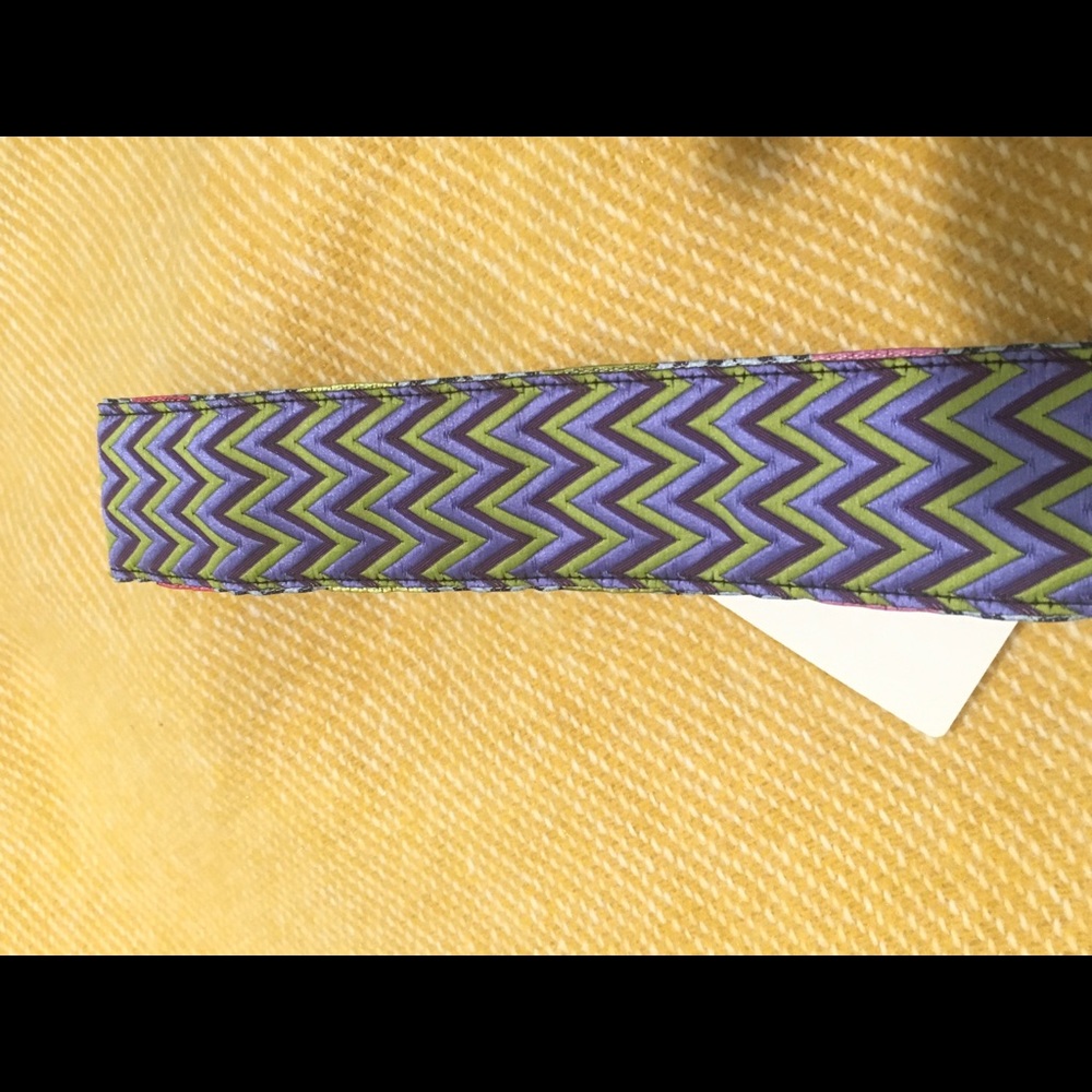Reversible headband with tags, handmade in USA